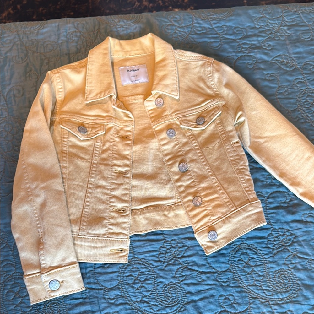Yellow Denim Jacket
